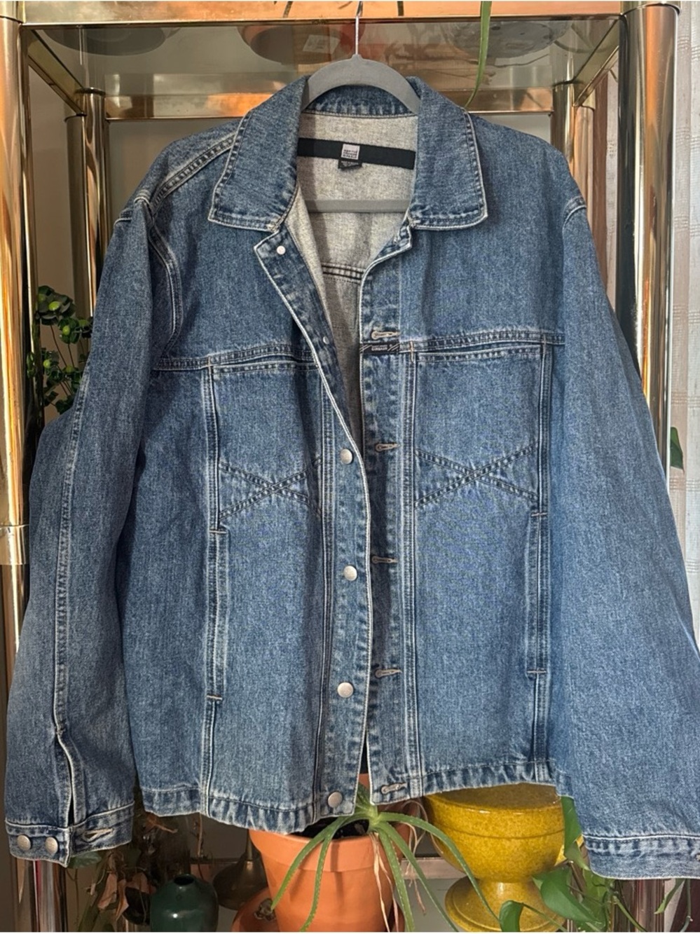 Marithe Francois Girbaud light blue denim jacket
